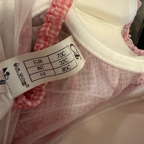 Chantal Thomas Pink Gingham Corset Top - Picture 6 of 10